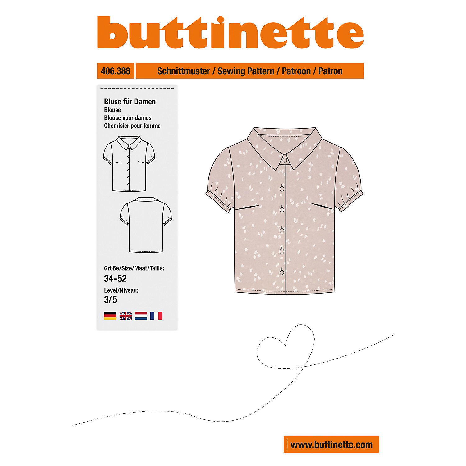 buttinette Schnitt 