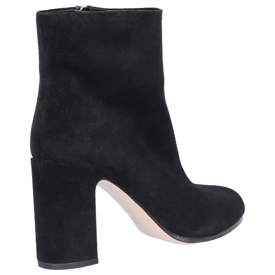 Miu Miu - Klassische Stiefeletten Veloursleder - schwarz