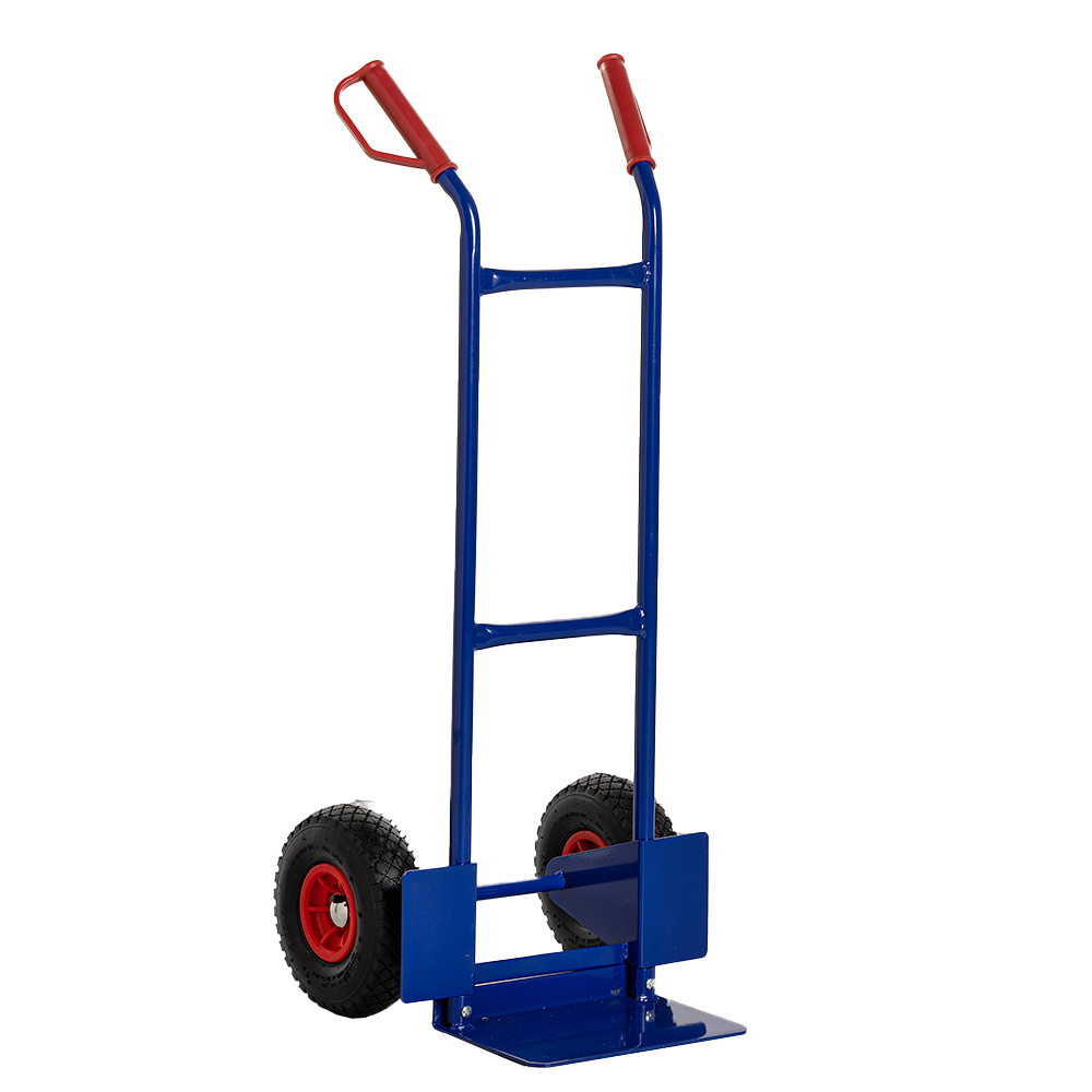TECH-CRAFT Transportkarre 200 kg, blau - rot