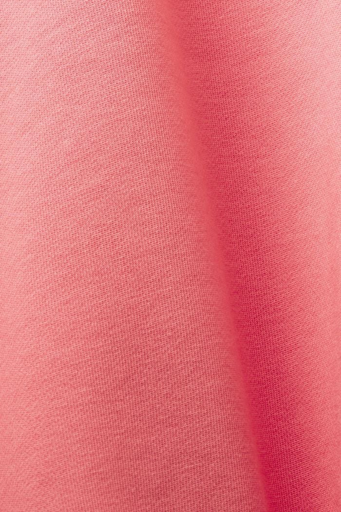 Rundhals-Sweatshirt aus Bio-Baumwolle mit Logo