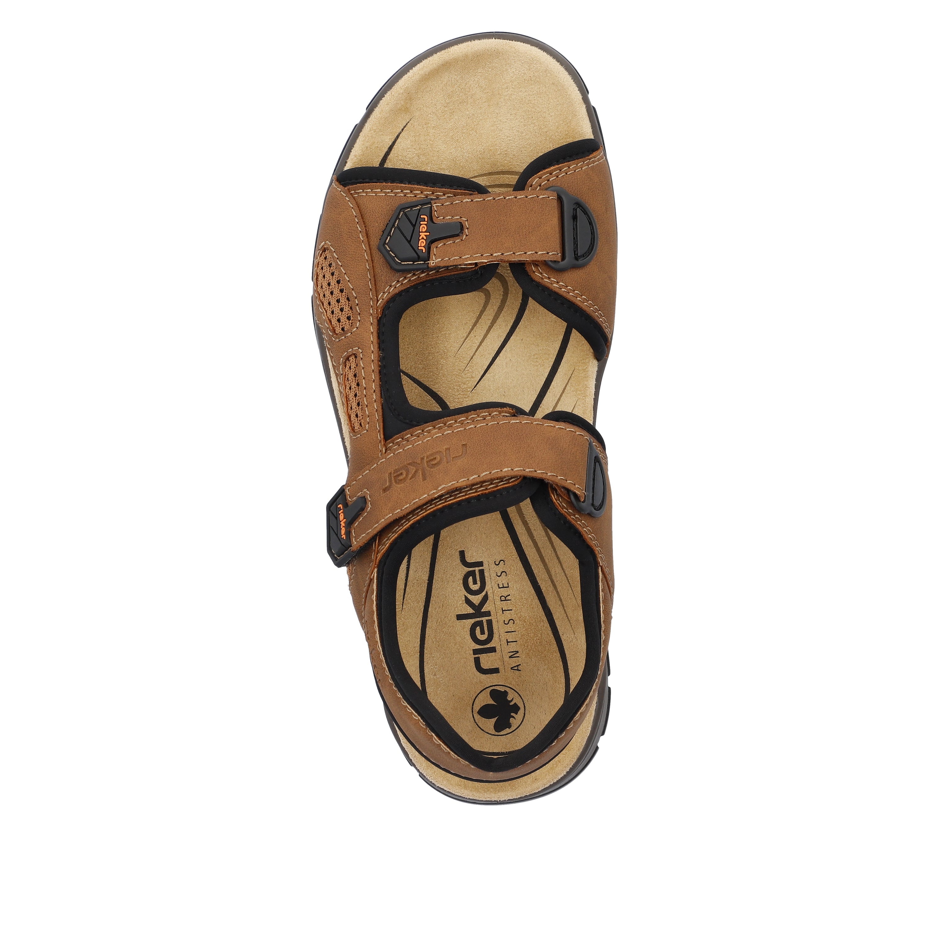 Rieker Herren Trekkingsandalen holzbraun