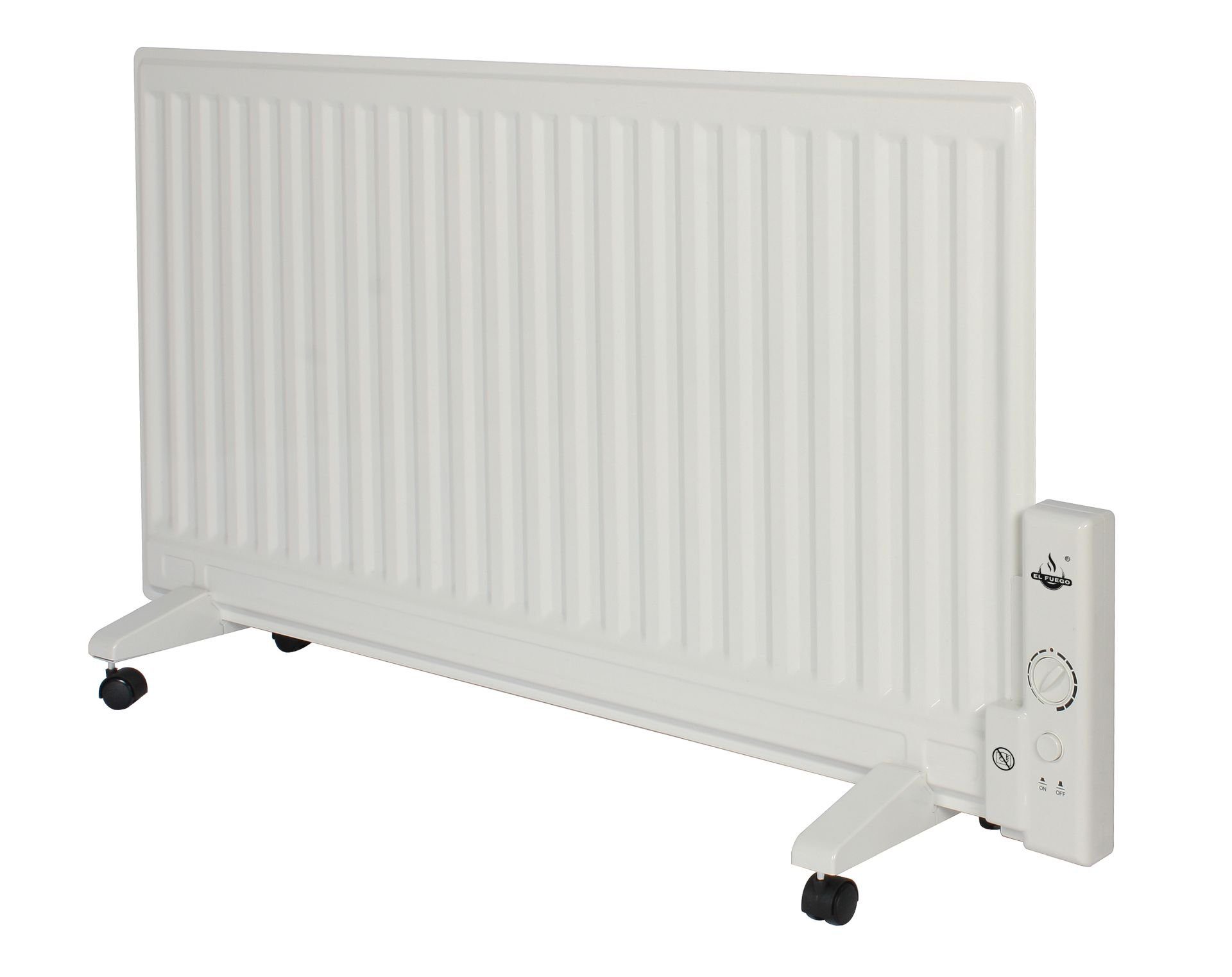 El Fuego Elektro-Heizkörper AY4964, Öl-Panelheizer 1000 W, weiß