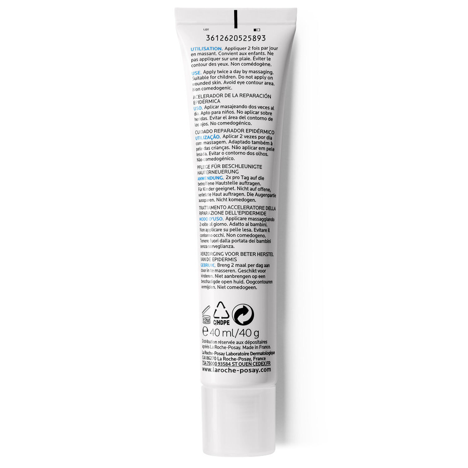 la roche-posay Cicaplast Gel B5 Cicatrisant 40 ml