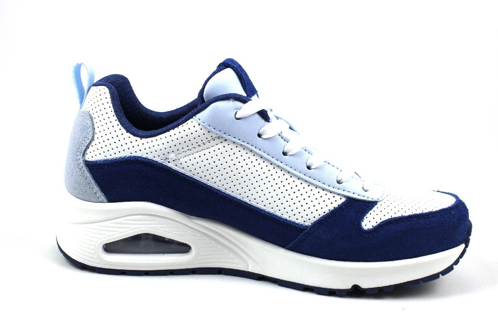 SKECHERS Freizeit Schnürer silber