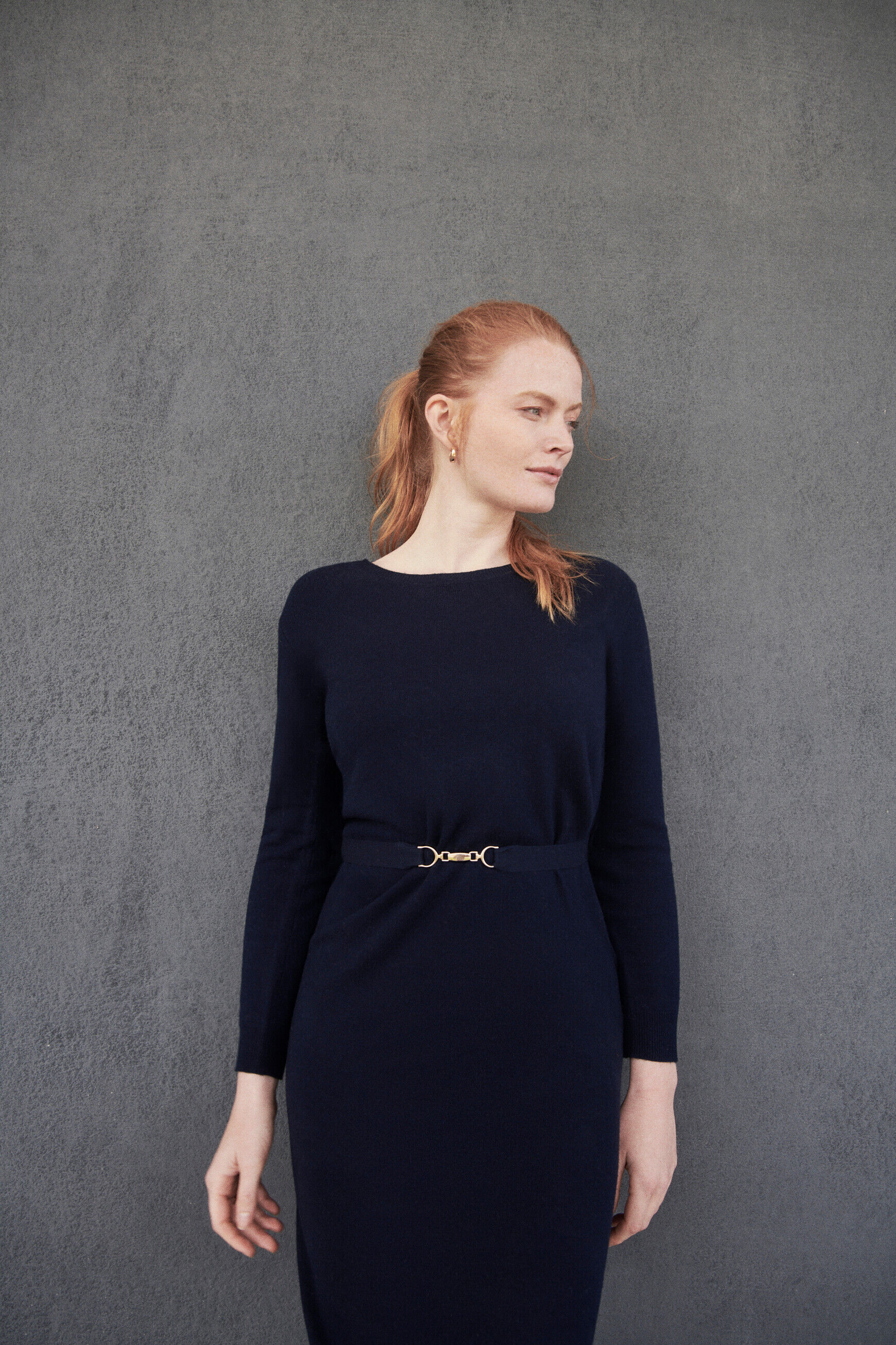 robe mathilde bleu marine femme