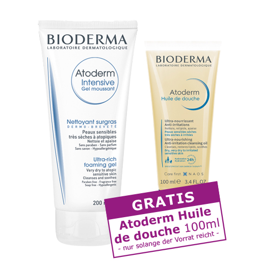 BIODERMA Atoderm Intensive Gel Moussant Reinig.gel  200 ml  Gel