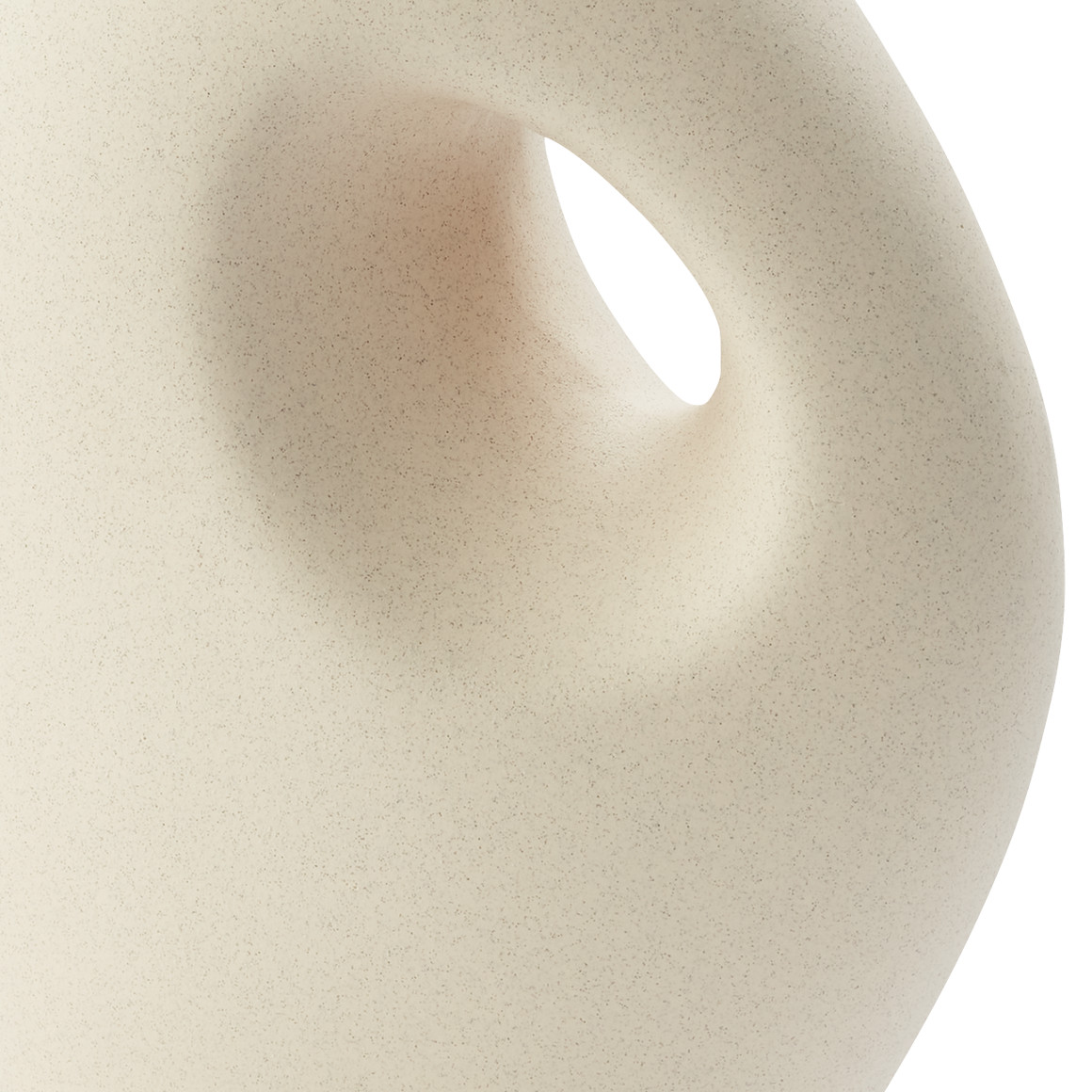 Design-Vase in abstrakter Form