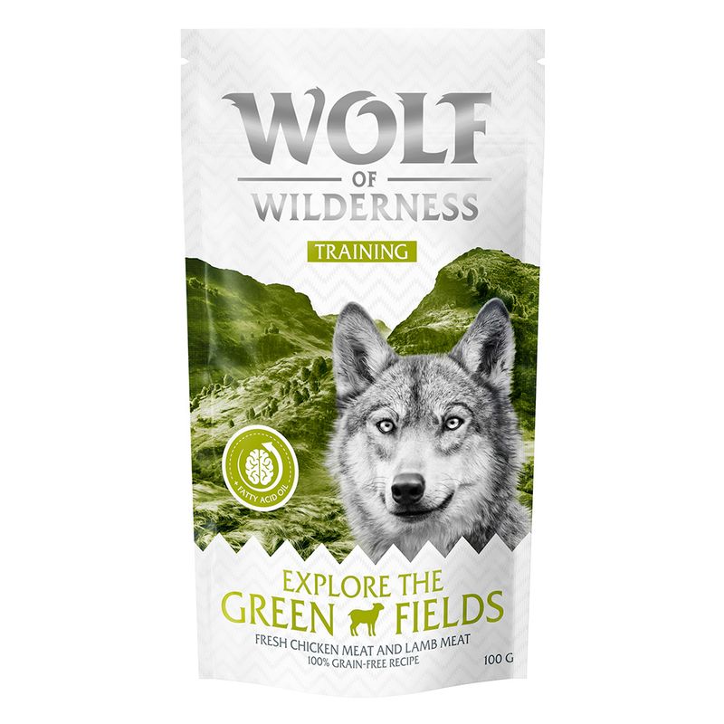 Wolf of Wilderness Training “Explore the Green Fields' Huhn & Lamm