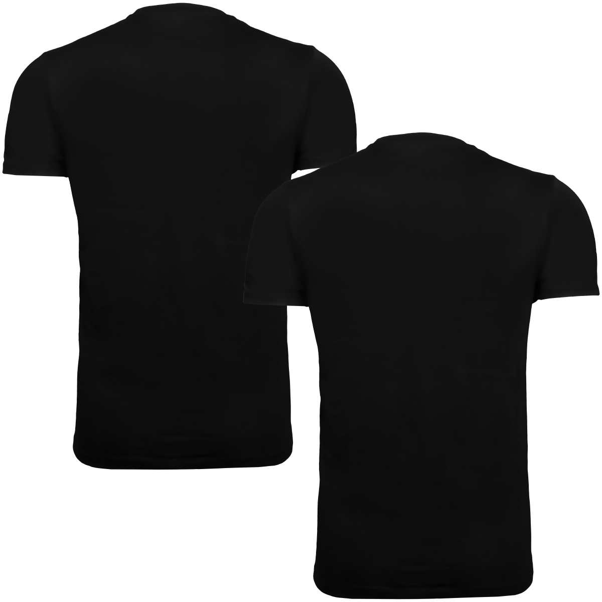 Diesel UMTEE-MICHEAL-TUBE 2er Pack T-Shirt schwarz
