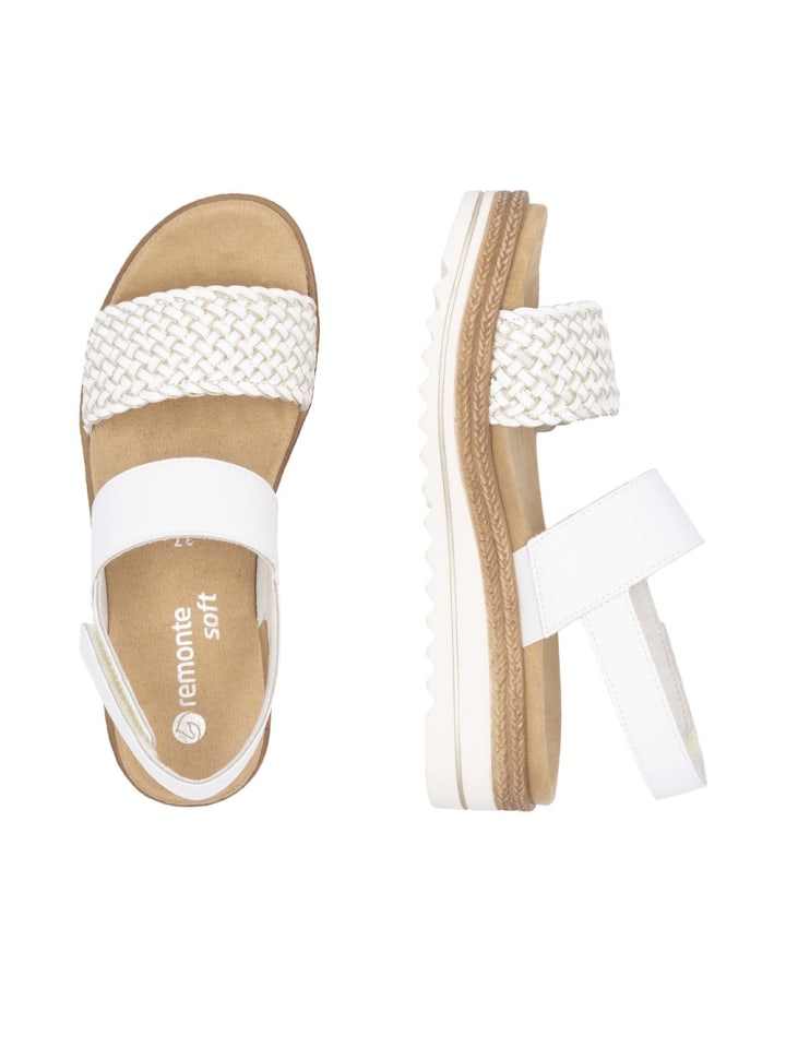 remonte Sandale Sandalette in weiß günstig kaufen
