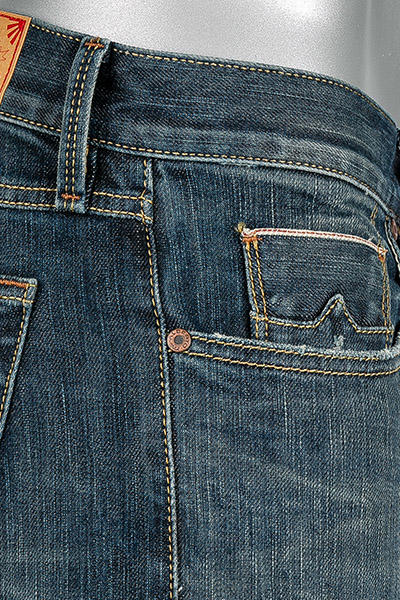 Alberto, Jeans Slipe, Tapered Fit, Baumwolle 11,5oz, blau