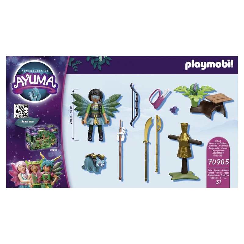 70905 Playmobil Knight fairy raton laveur