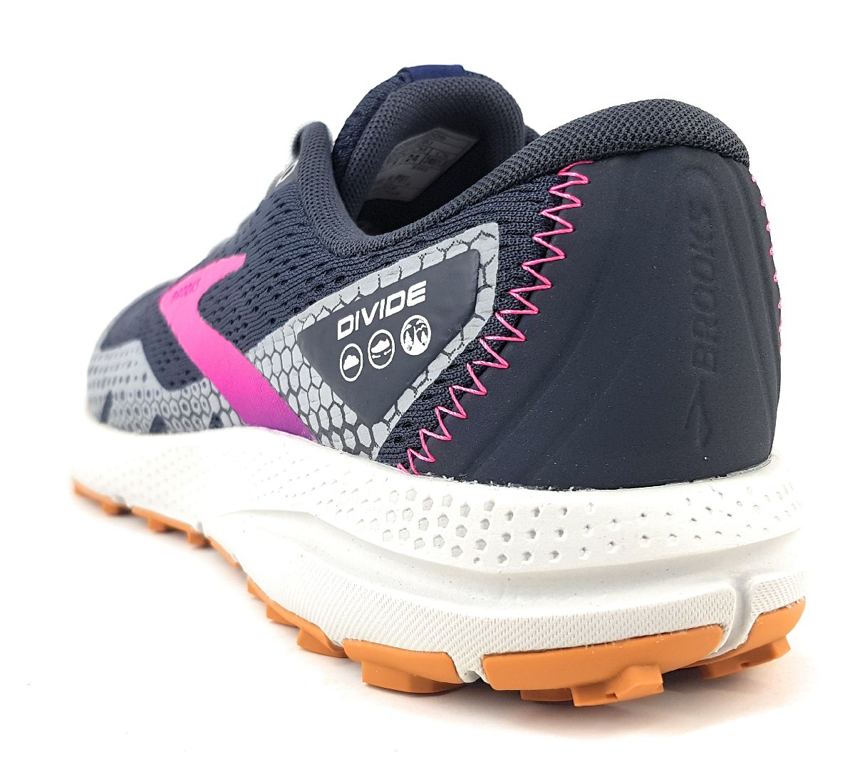 Brooks 1203681B/009 Grau 009 ebony/ grey/pink