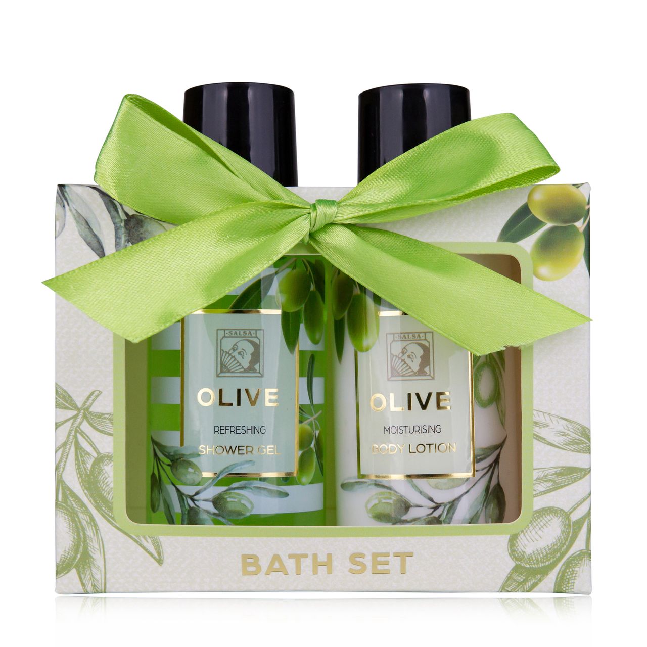 accentra Badeset OLIVE in Geschenkbox