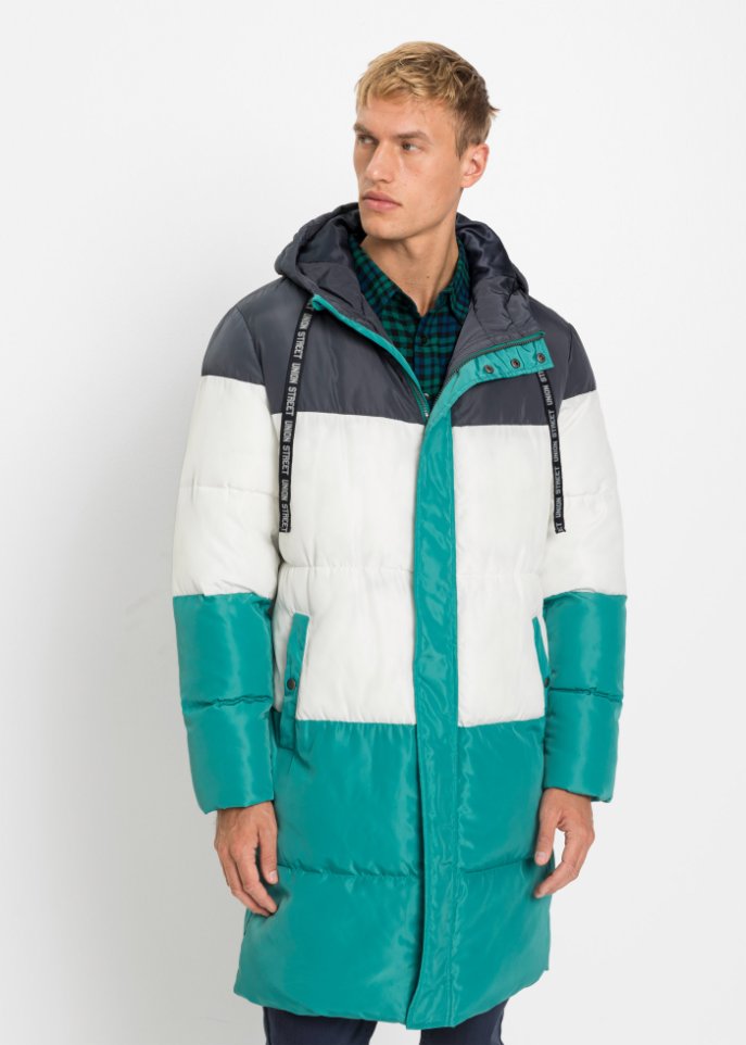 Steppmantel aus recyceltem Polyester