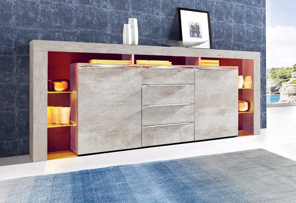 borchardt Möbel Sideboard Lima, (192 oder 220 cm)