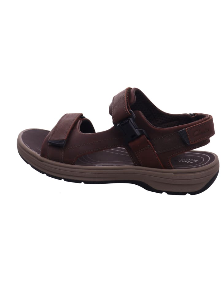 Clarks Treckingsandalette in braun günstig kaufen