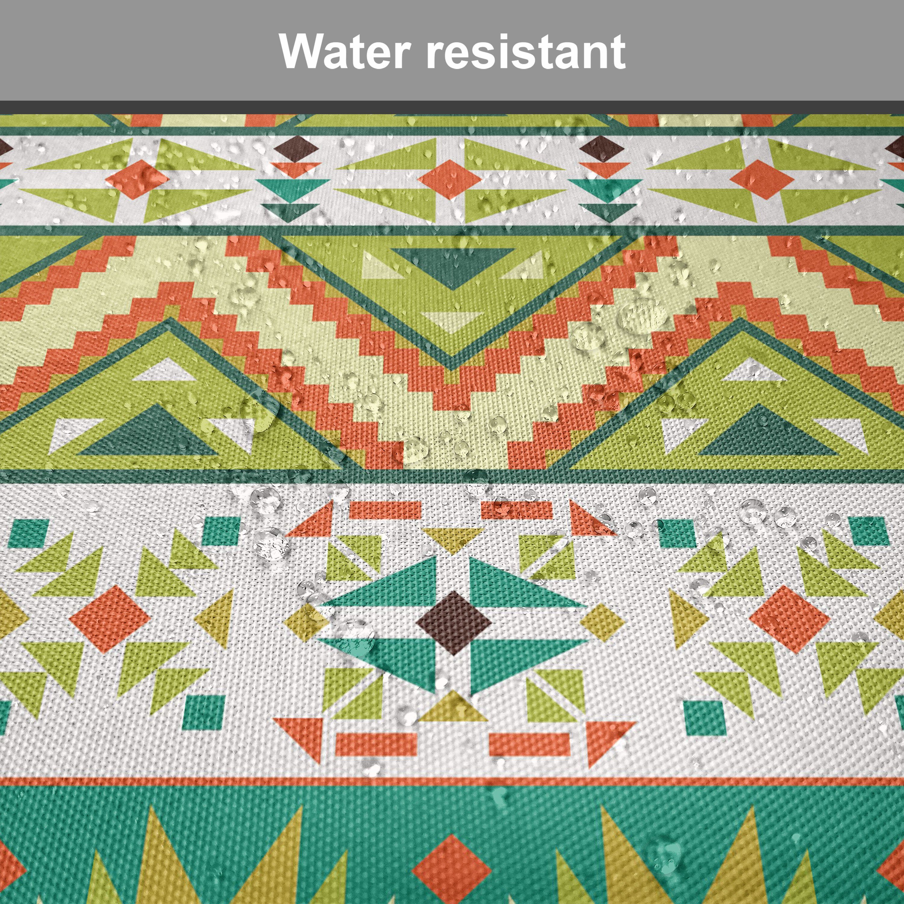 Abakuhaus Stuhlkissen Dekoratives wasserfestes Kissen mit Riemen für Küchensitze, Bunt Kunst