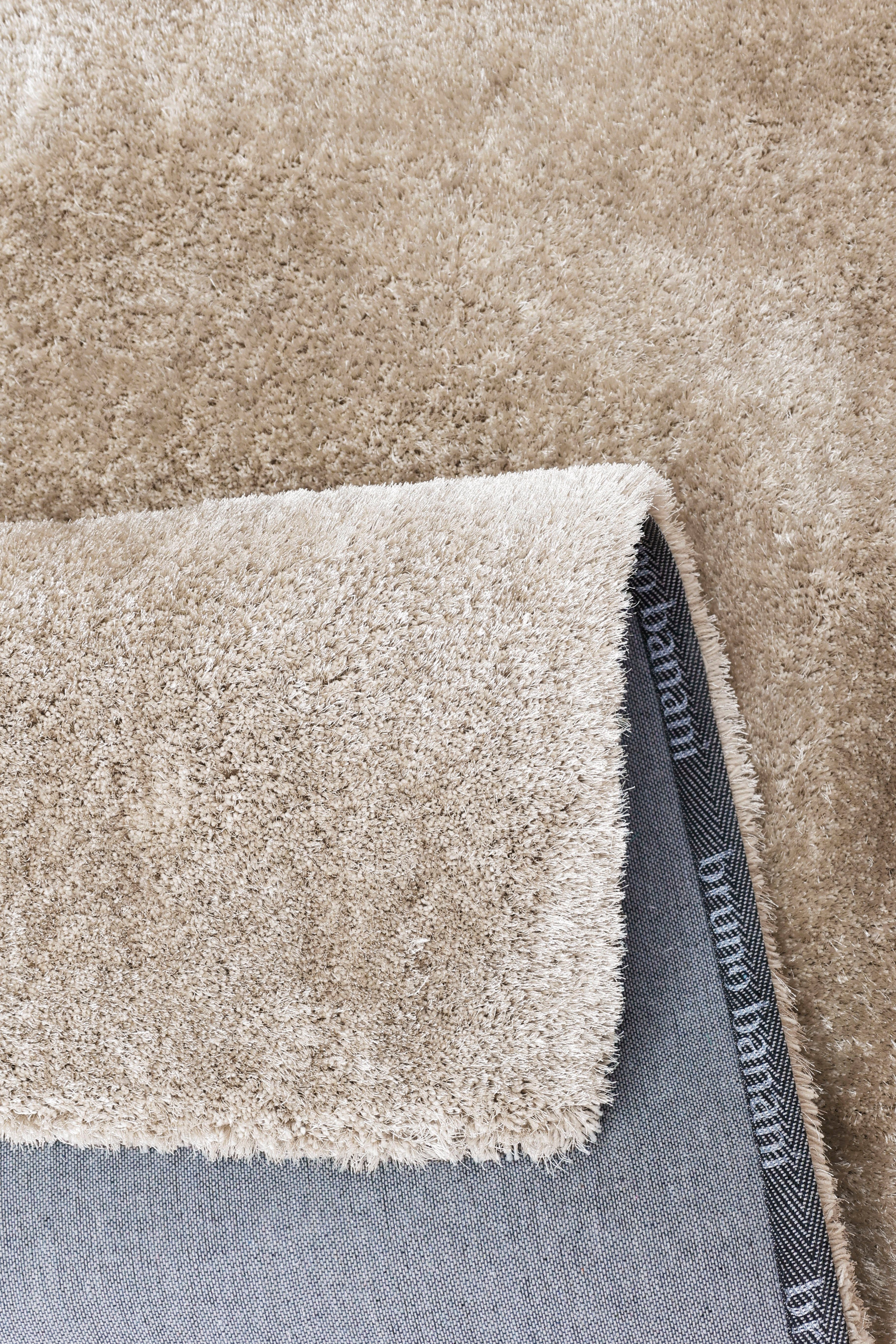 Hochflor-Läufer Dana Teppich, Bruno Banani, rechteckig, Höhe: 30 mm, Brücke, uni, weich, Mikrofaser, Diele, Flur, Wohnzimmer, Schlafzimmer