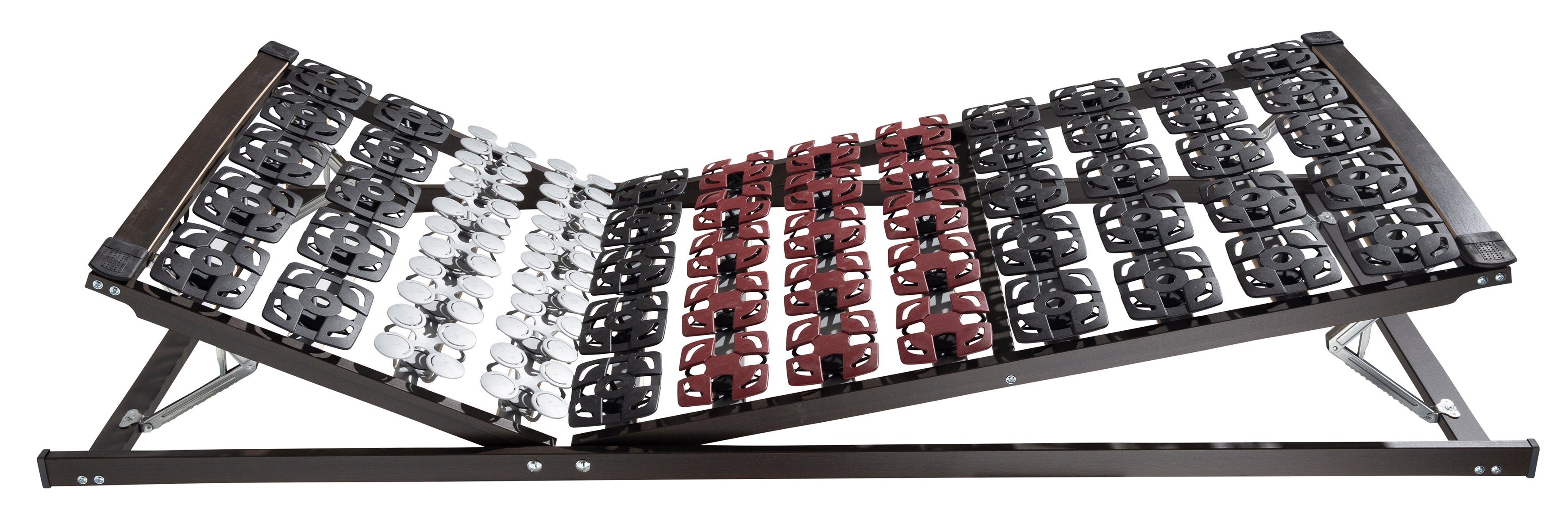 Tellerlattenrost Mediflex Modul KF, Beco, Kopfteil manuell verstellbar, Fußteil manuell verstellbar, Perfekte Körperanpassung, Druckentlastung und ein ideales Bettklima