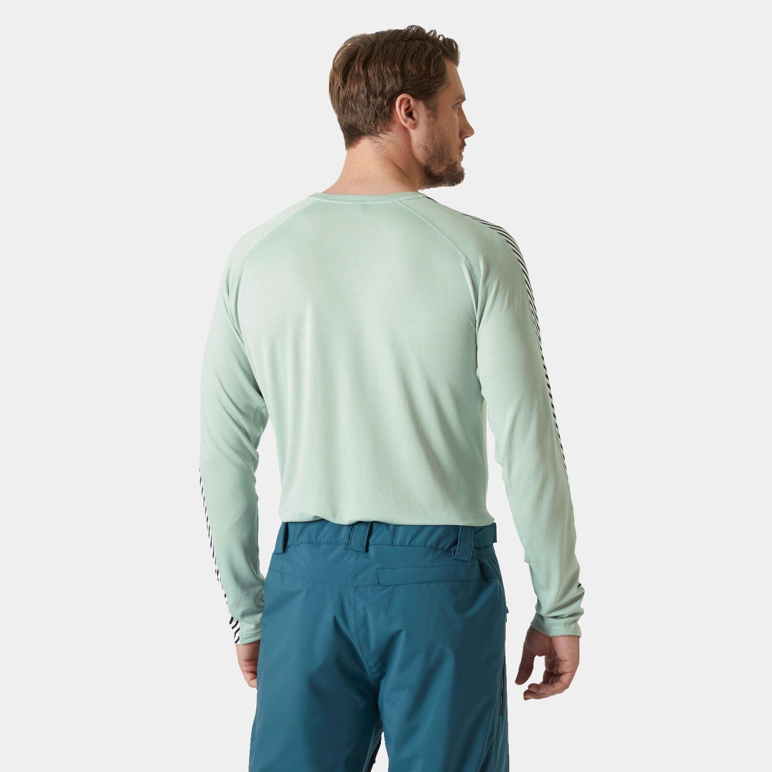 Men's LIFA® ACTIVE Stripe Crew Base Layer
