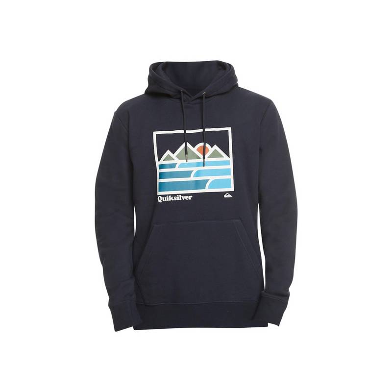 Quiksilver LANDSCAPE LINES HOODIE Fleecepullover Herren