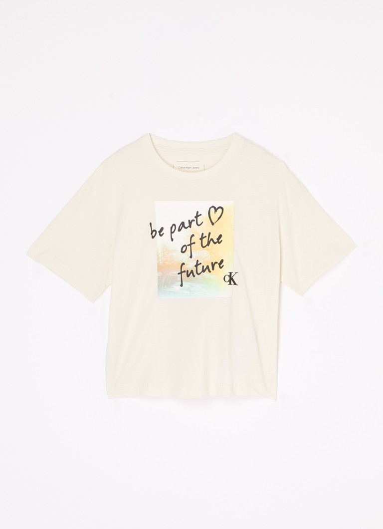 Tricou cu imprimeu Calvin Klein
