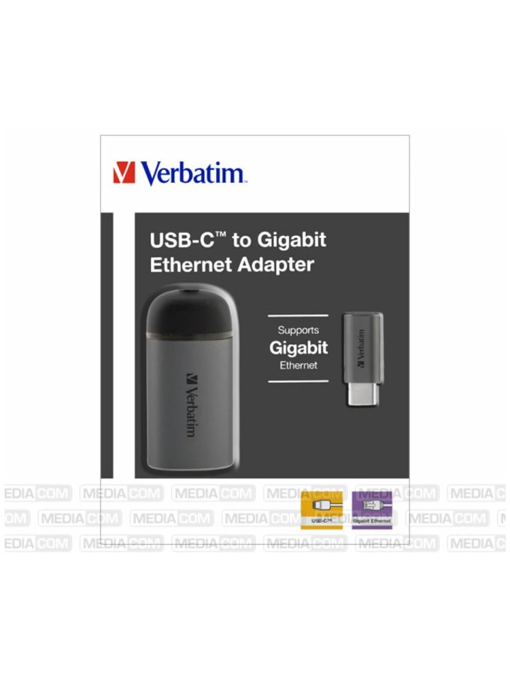 COFI 1453 USB-C auf Gigabit Ethernet Adapter mit Aluminium-Gehäuse RJ45 Gigabit in Silber günstig kaufen onesize