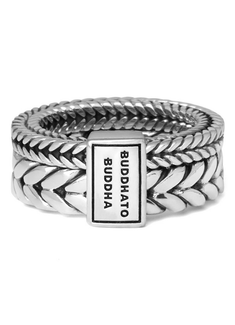Buddha to Buddha Barbara Double ring of silver