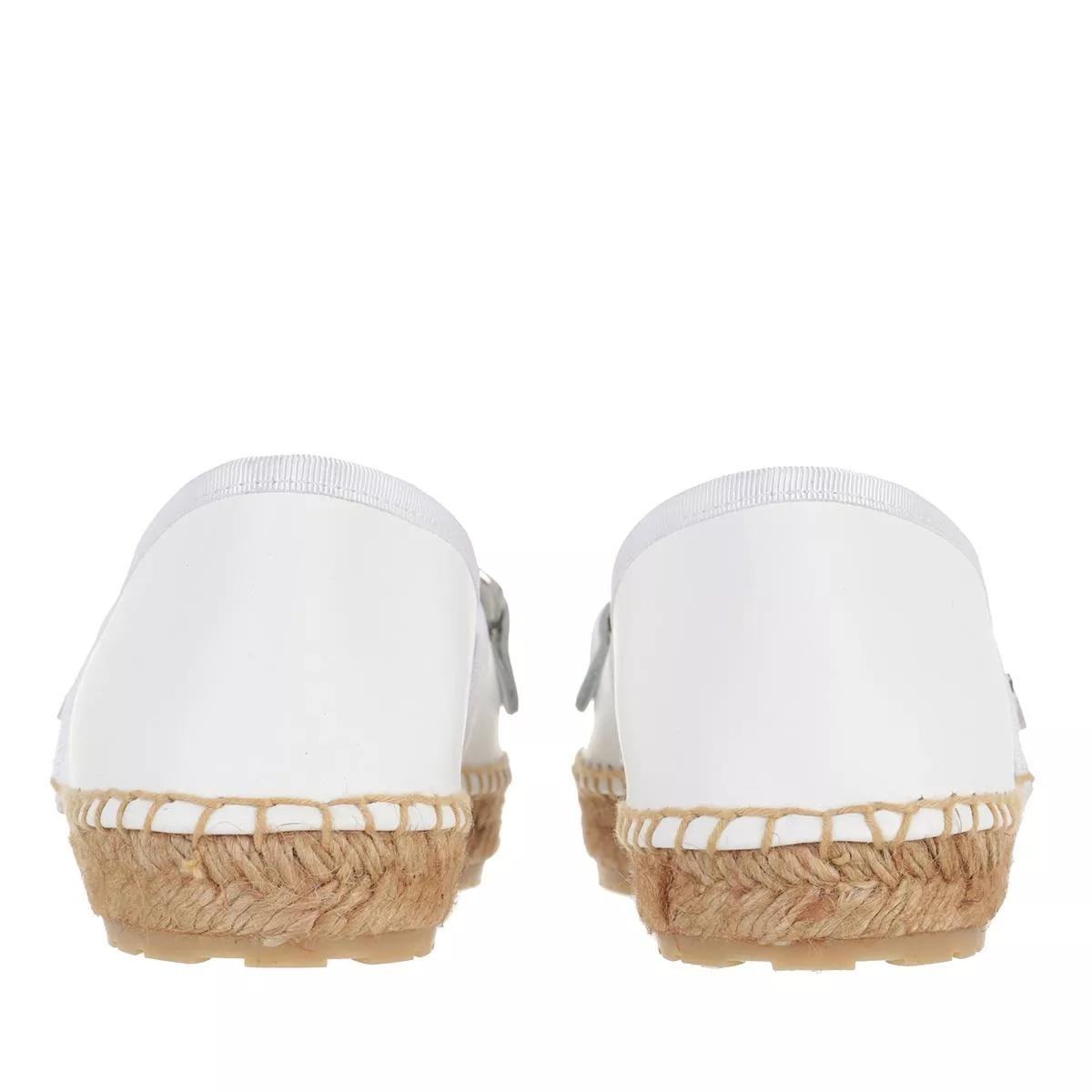 MOSCHINO Komfort Slipper weiss Espadrille