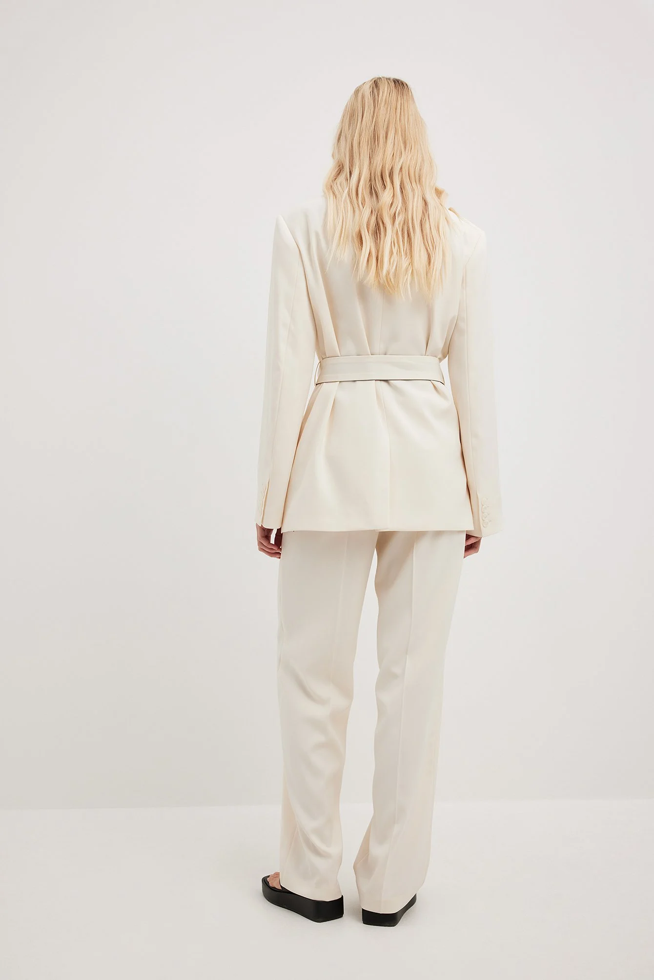 Blazer mit Bindedetail