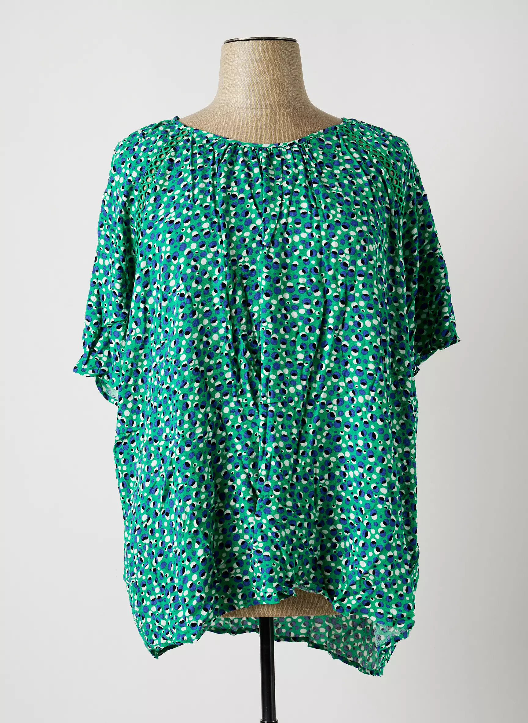 La Fiancee Du Mekong Blouses Femme couleur vert