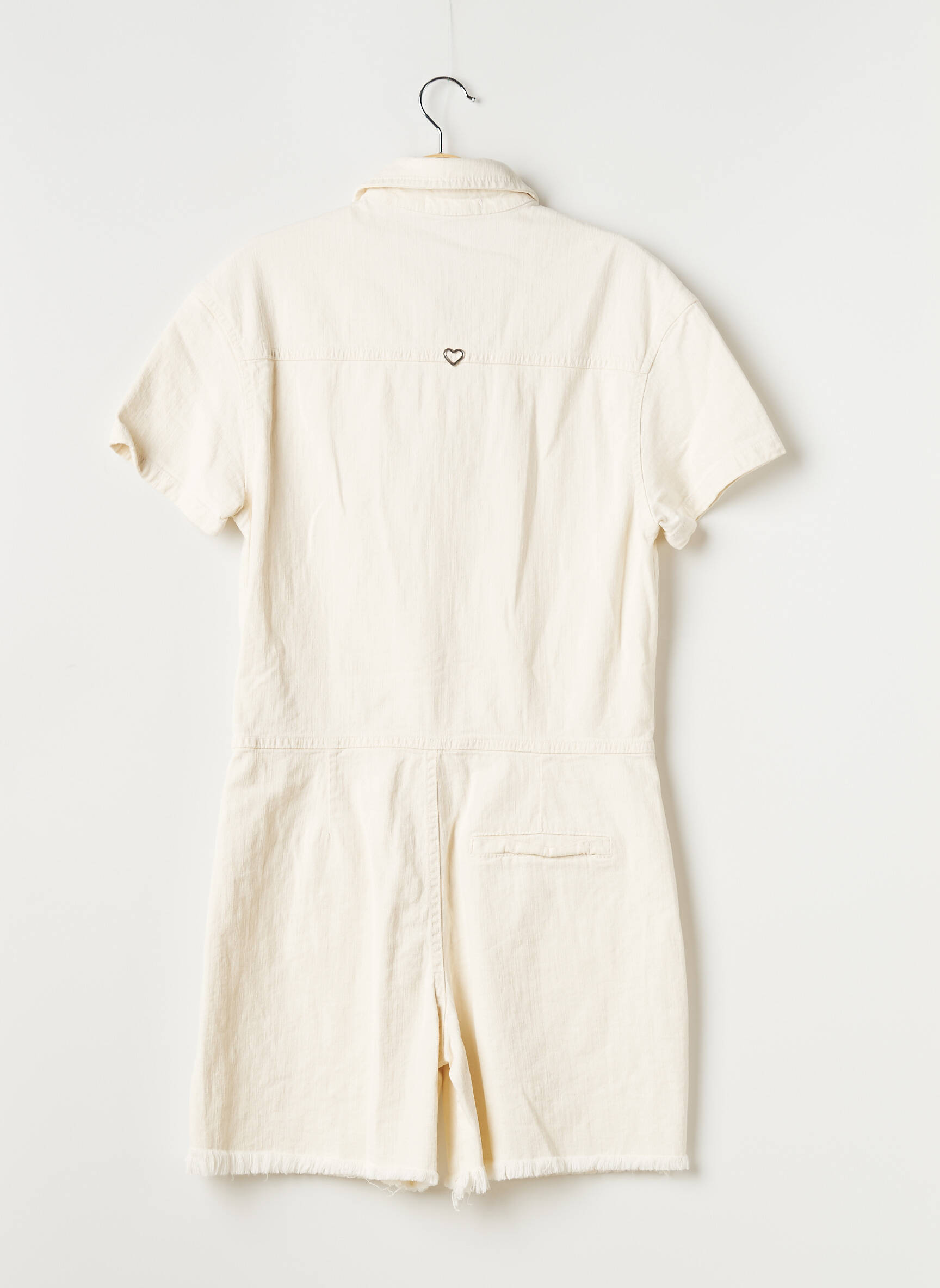 Please Combi Shorts Femme couleur beige