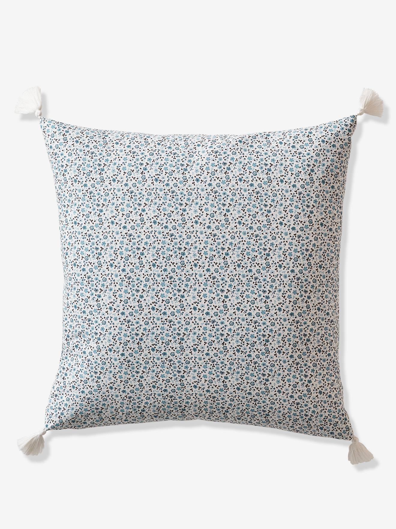 Vertbaudet Kinder Bettwäsche-Set PATCHWORK - marine/wollweiß