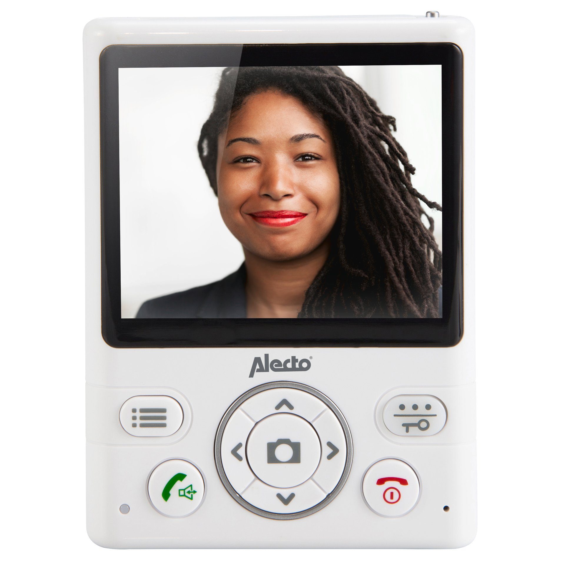 Alecto Türsprechanlage mit Kamera und 3.5 Zoll Farbdisplay Video-Türsprechanlage (Außenbereich)