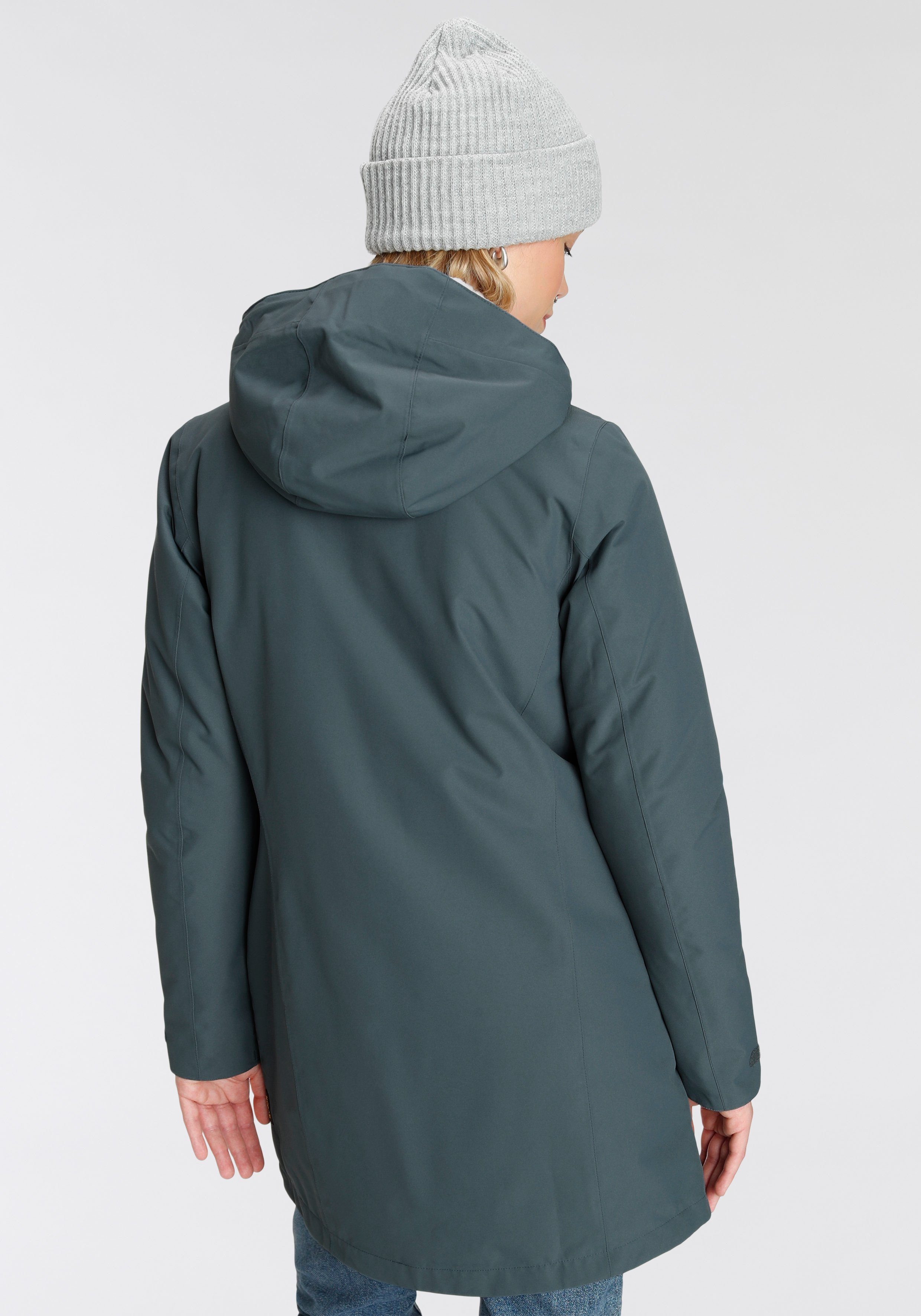 Jack Wolfskin Parka KIOLA Winddicht & Wasserabweisend & Atmungsaktiv