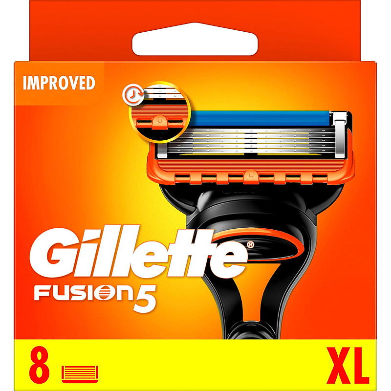 Gillette Gillette balder 8-pk Fushion5