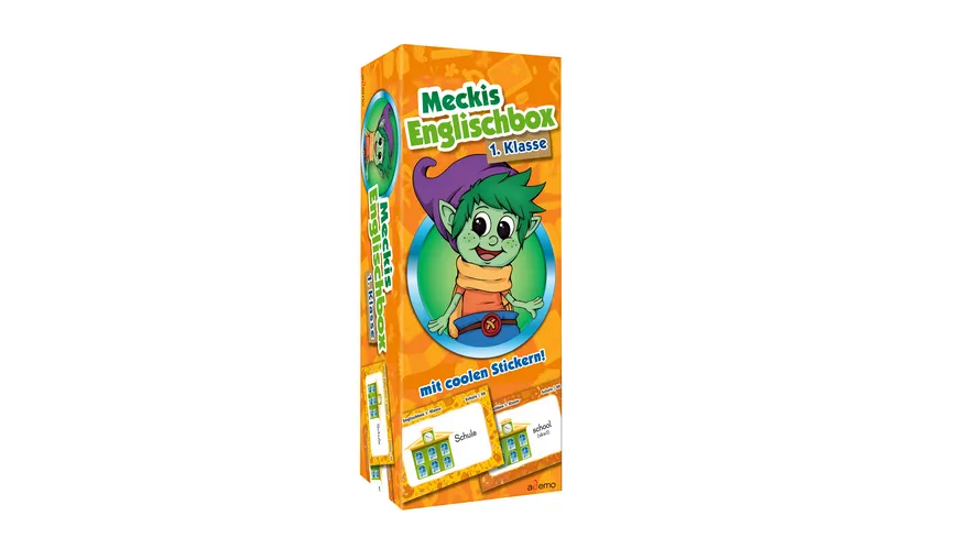 ademo Karteikarten Meckis Englischbox 1. Klasse