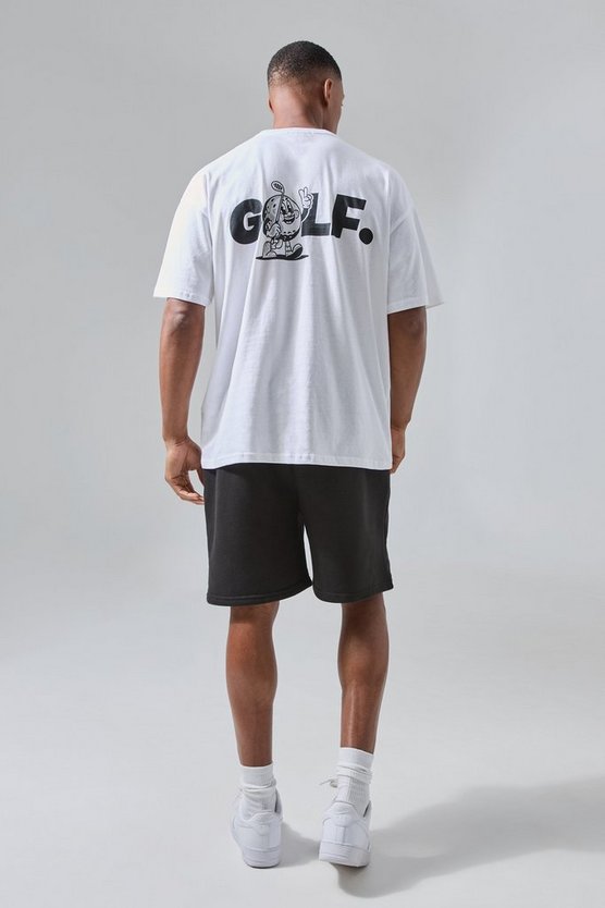 Man Active Golf. Oversize T-Shirt
