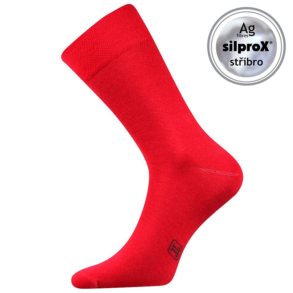 Voxx Decolor rote Socken, 1 Paar