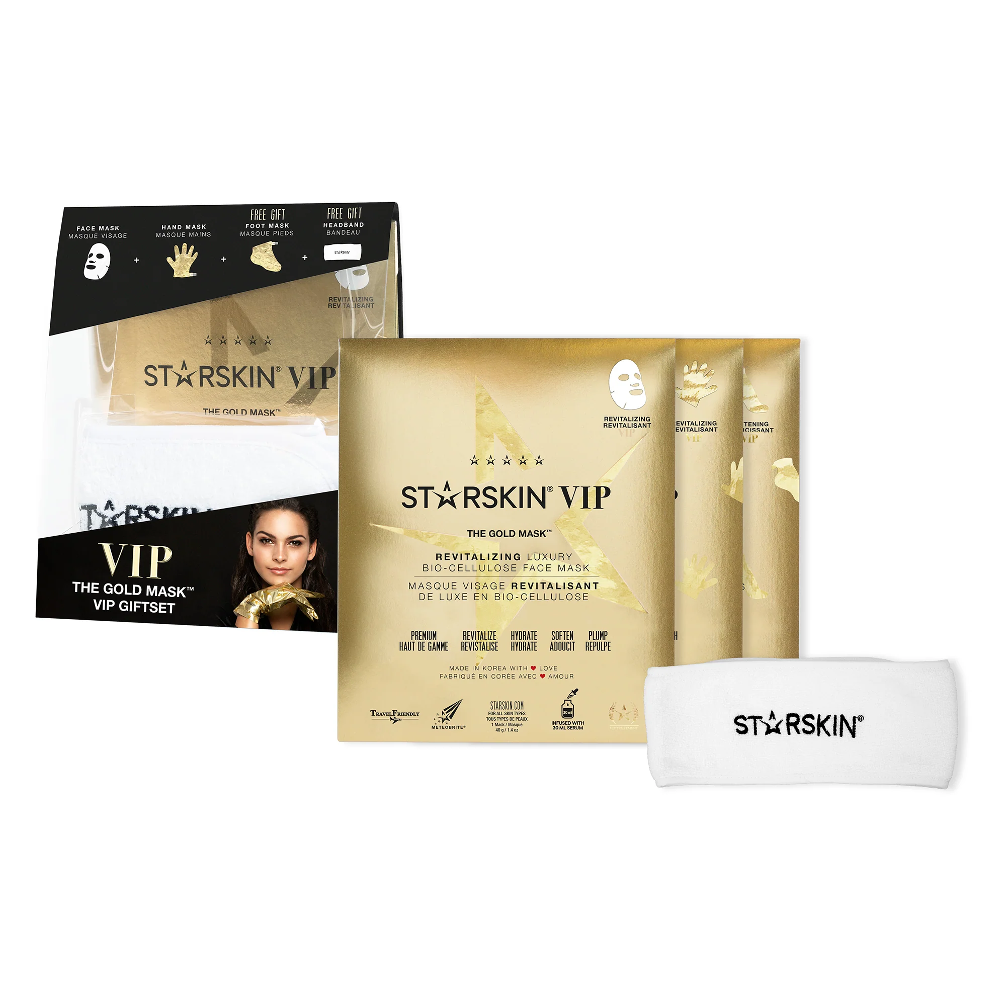 VIP VIP THE GOLD MASK™ Geschenkset - Cofanetto Tratt. Globale