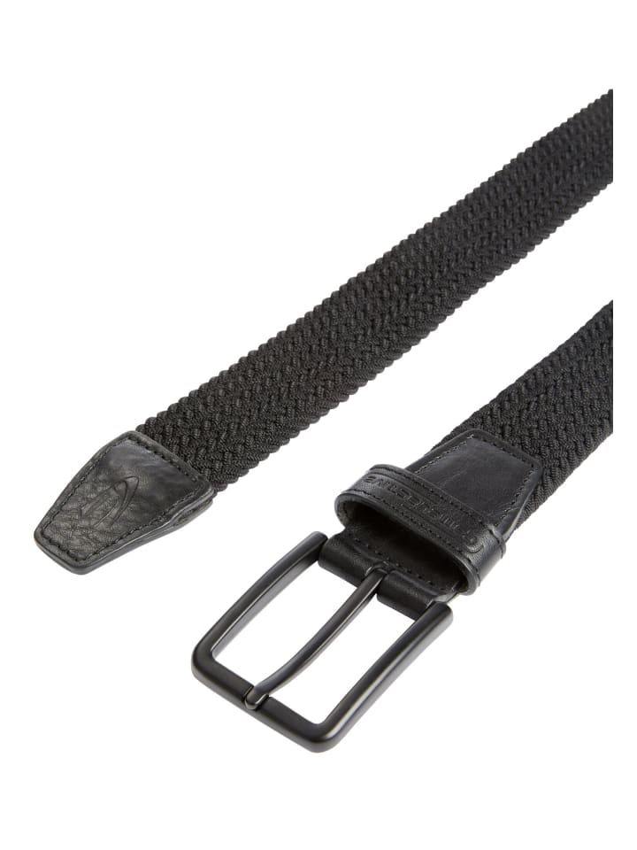 Camel Active Elastischer Flechtgürtel in Schwarz günstig kaufen