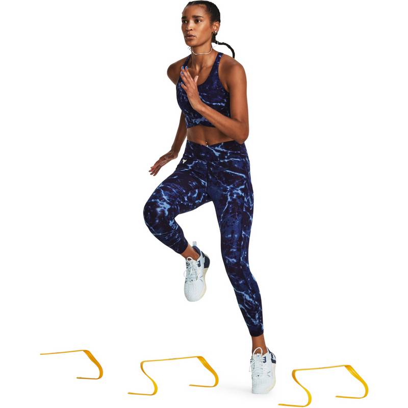 Under Armour Project Rock Crossover Lets Go Tights Damen