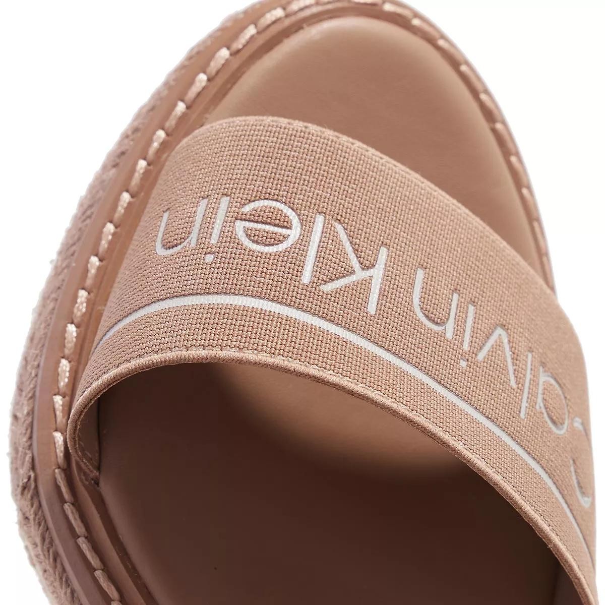 CALVIN KLEIN Komfort Sandalen grün Sandale