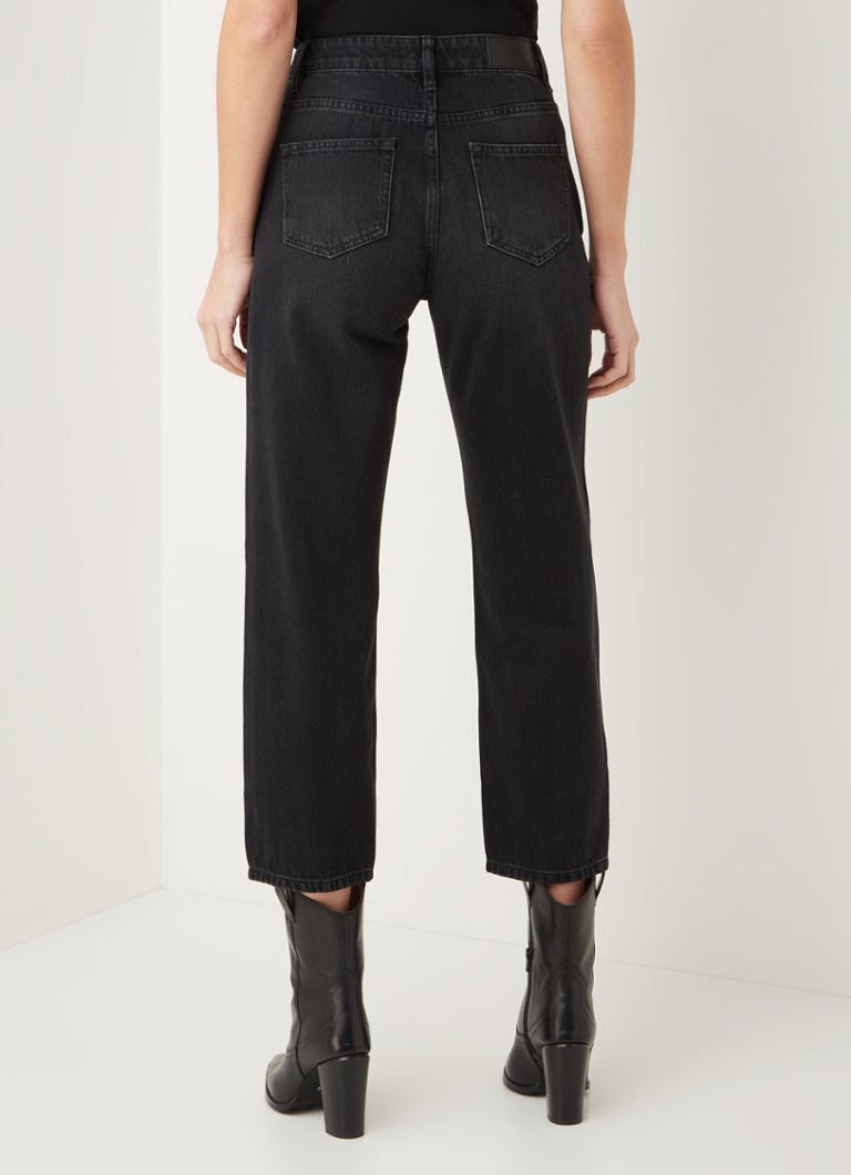 Whistles  Hollie high waist straight leg cropped jeans