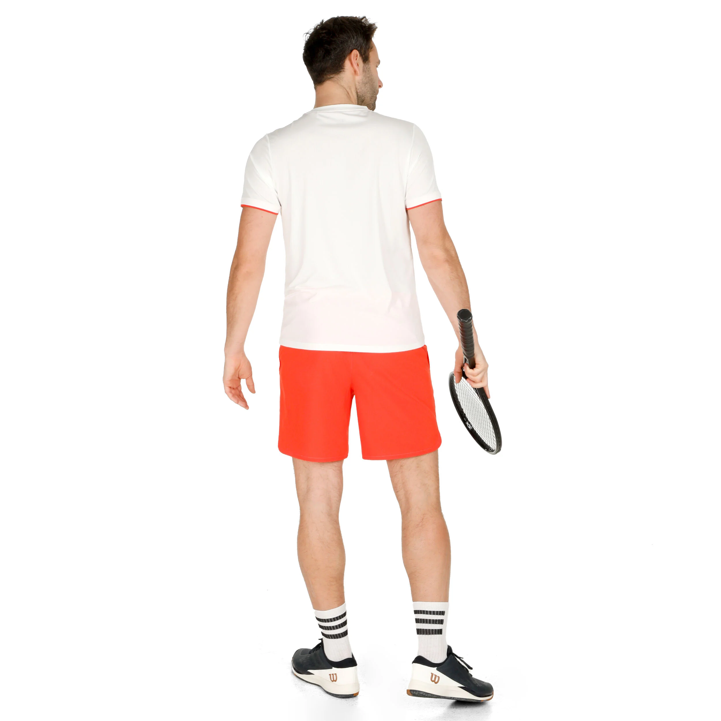 Receiver T-Shirt Herren - Weiß, Rot
