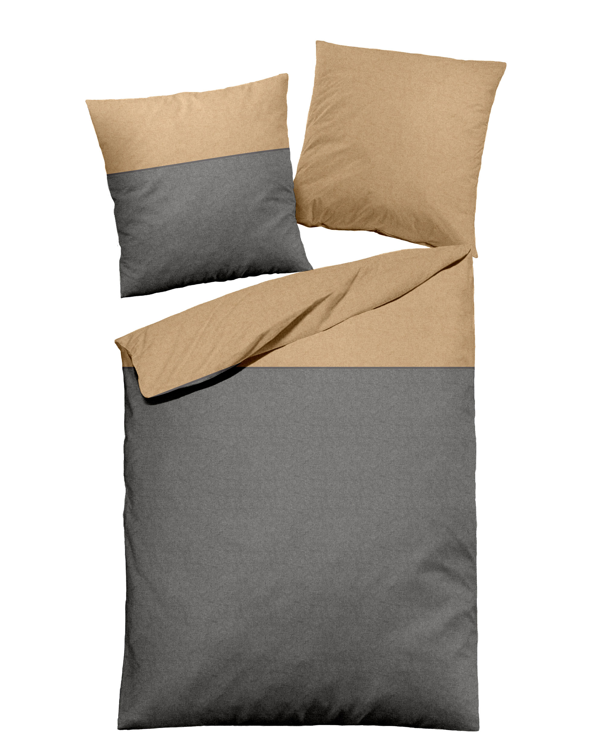 DormisetteMelange-Flanell-Bettwäsche
