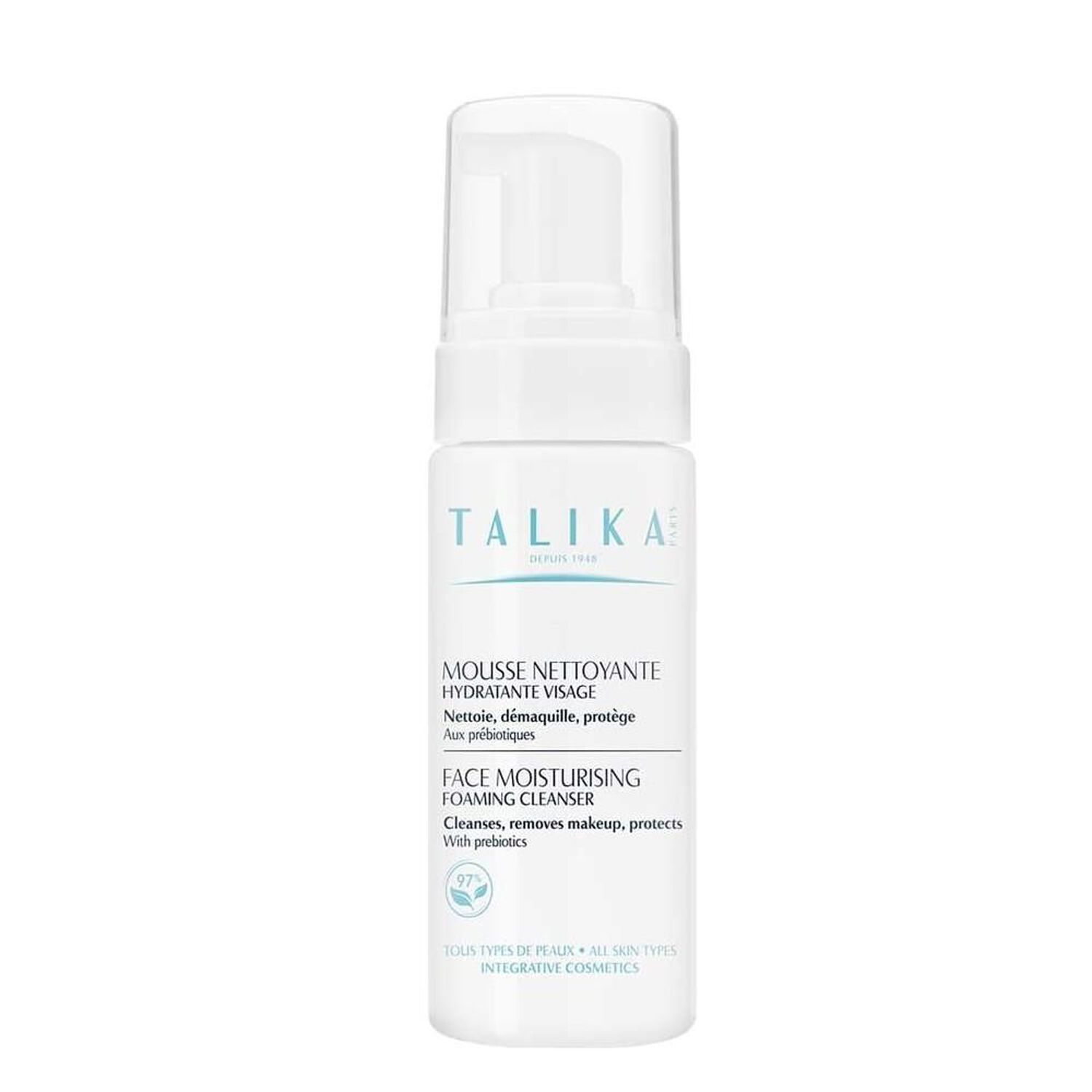 Talika Skintelligence Mousse Nettoyante Hydratante 150 ml