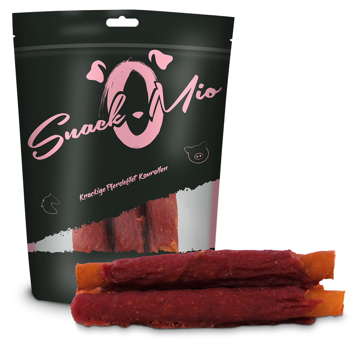 SnackOMio - knackige Pferdefilet 3 Kaurollen kaufen bei ZooRoyal