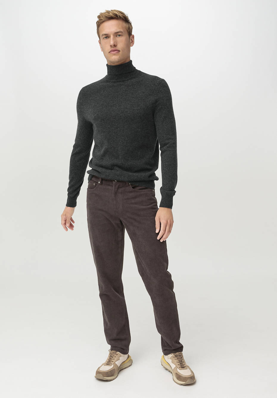 Cordhose Jan Regular Fit aus reiner Bio-Baumwolle